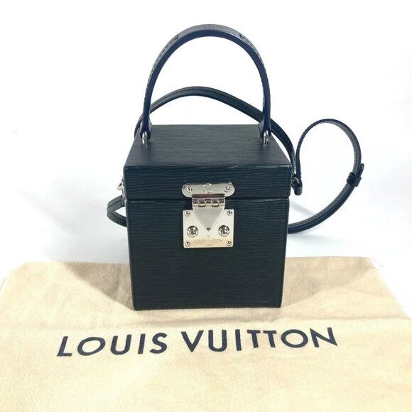 LOUIS VUITTON Epi Mirror Included Breaker BOX Shoulder Hand Bag Unused - Picture 4 of 16